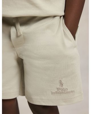 Boys' Logo Cotton Jersey Shorts - Little Kid