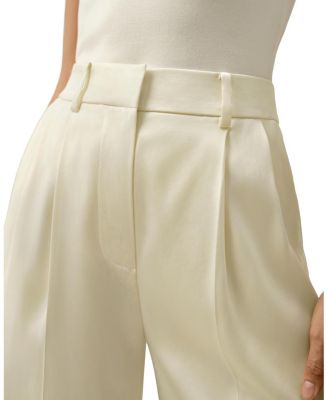  Double Faced Charmeuse Straight Leg Pant