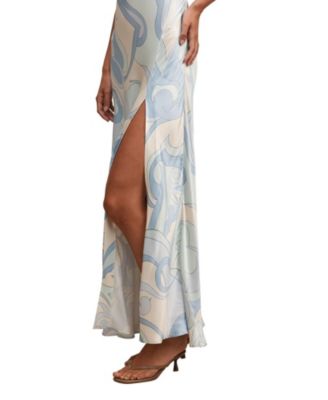 Women's Tyler Satin Cowl Slip Maxi