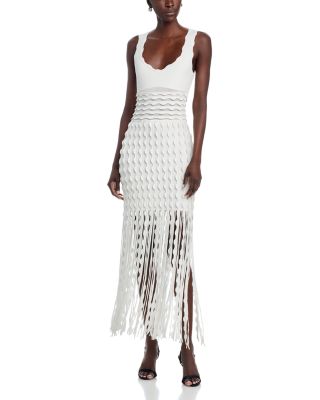 Brionne Scalloped Knit Dress