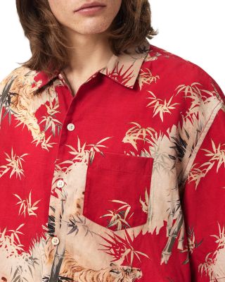 Kingdom Oversized Fit Wildlife Graphic Shirt