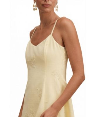 Women's Tiffany Embroidery Sequin Midi Dress