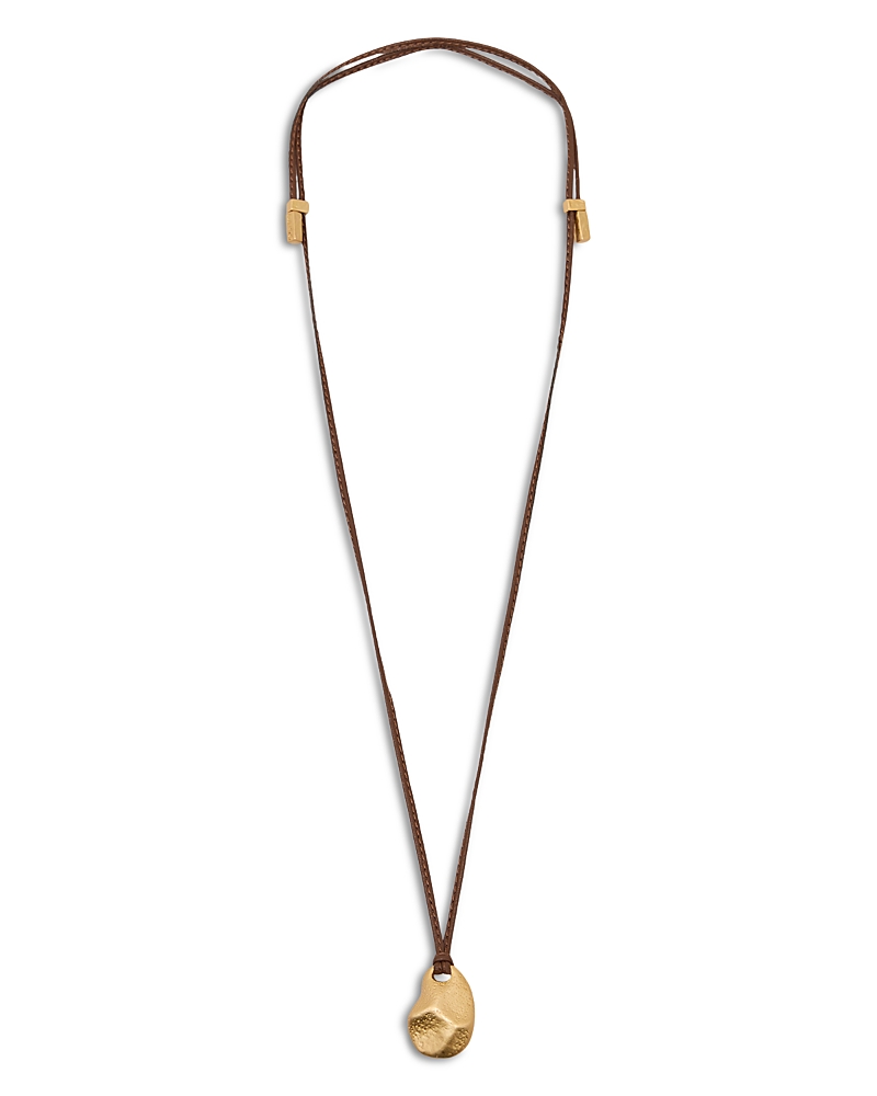 Reiss Opal Sculptural Pendant Necklace