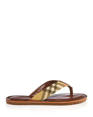 Women's Pavilion Check Thong Sandals