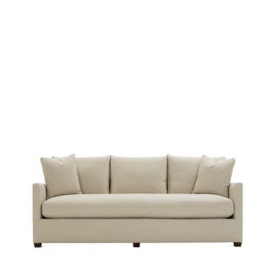 Bowery 78" Fabric Bench Cushion Sofa