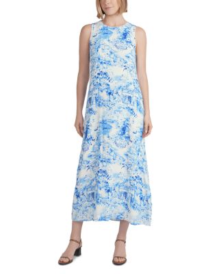 Georgette Column Dress