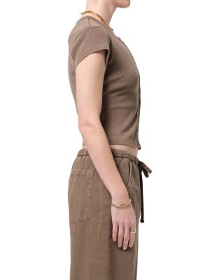 Tabi Short Sleeve Cardigan Sweater