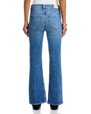 Petites High Rise Laurel Canyon Jeans in Monaco Mist