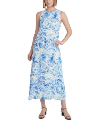 Georgette Column Dress