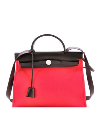 31 Herbag Zip Leather and Toile