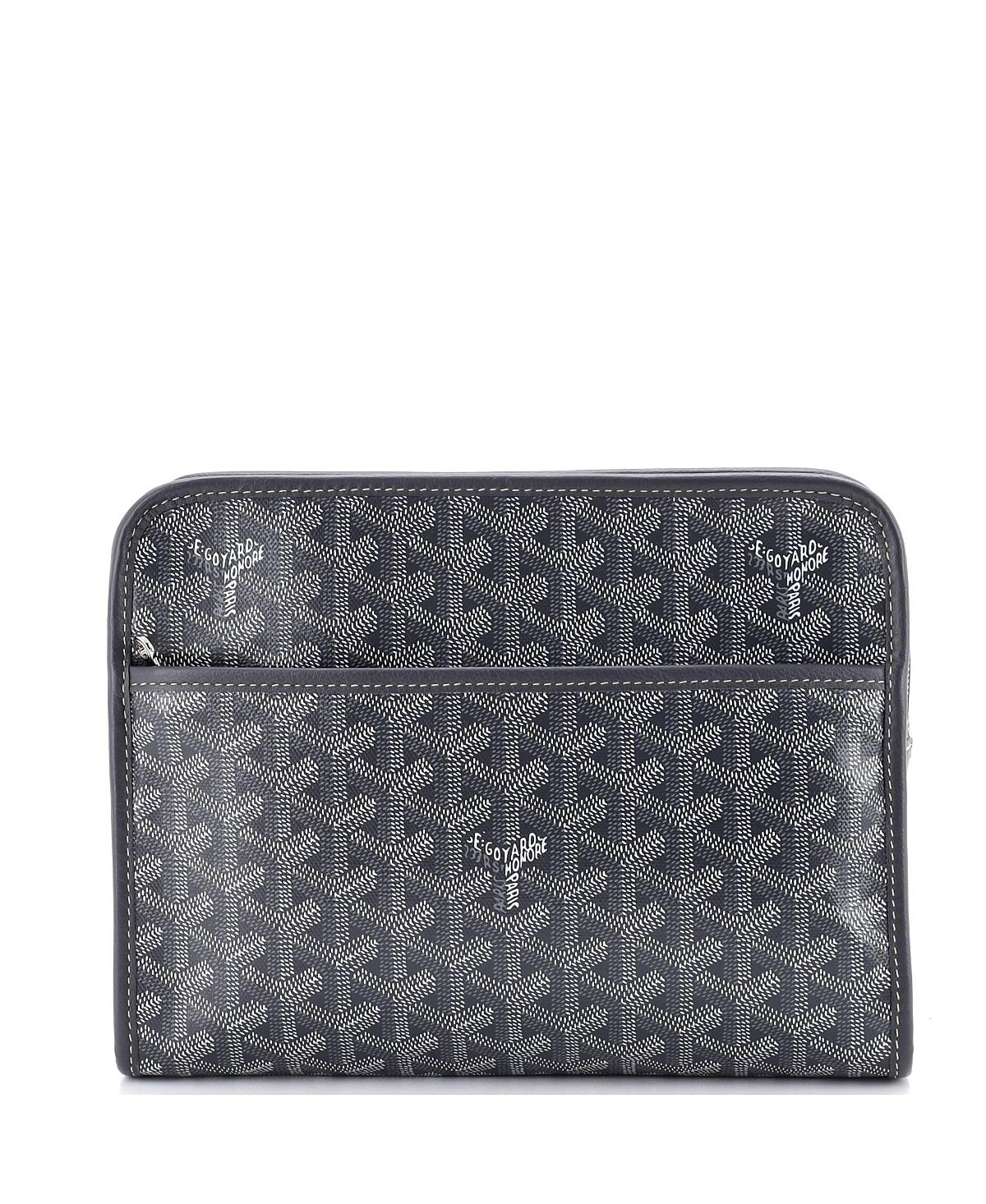Pre-Owned Goyard Mm Jouvence Toiletry Pouch Coated Canvas