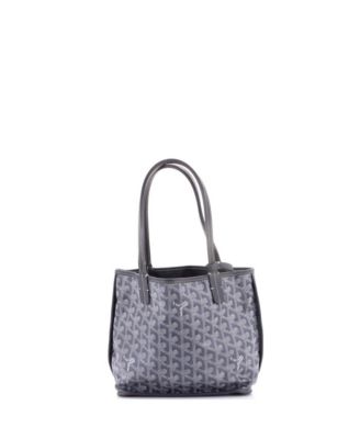  Mini Anjou Reversible Tote Coated Canvas