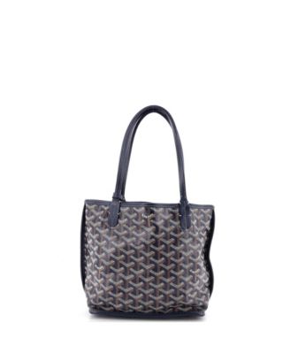  Mini Anjou Reversible Tote Coated Canvas