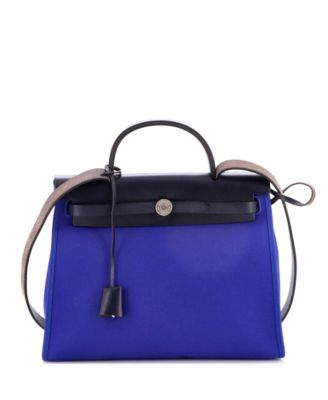 31 Herbag Zip Leather and Toile