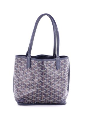  Mini Anjou Reversible Tote Coated Canvas