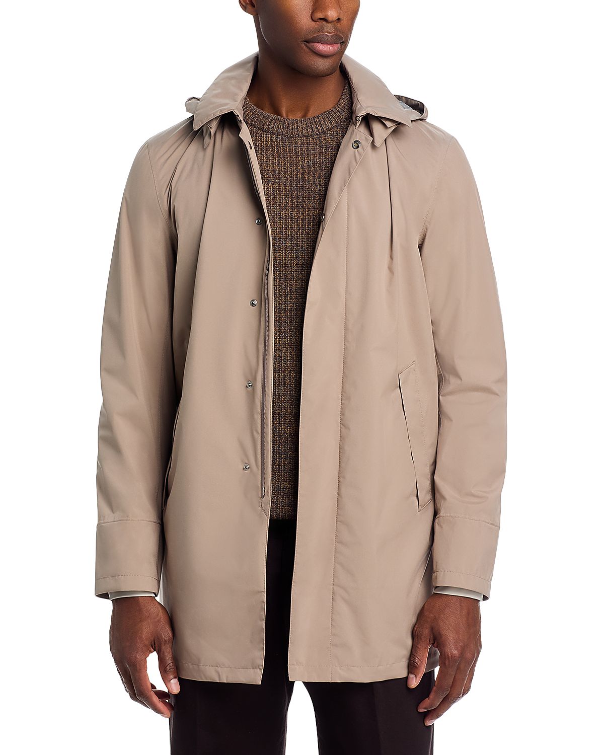 Herno Waterproof City Two Layer Trench Coat