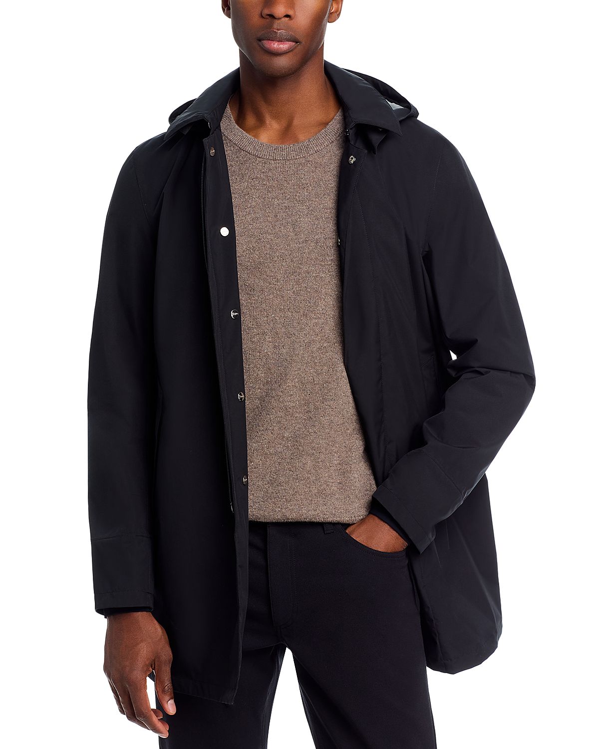 Herno Waterproof City Two Layer Trench Coat