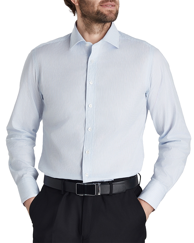 Thomas Pink Stripe Dress Shirt
