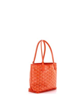  Mini Anjou Reversible Tote Coated Canvas