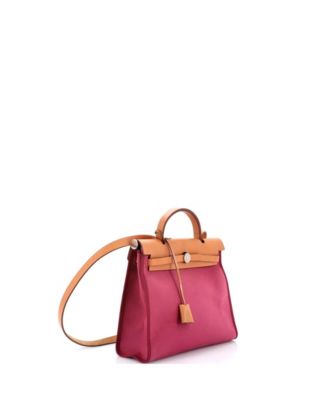 31 Herbag Zip Leather and Toile