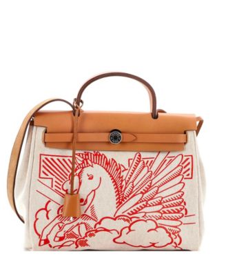 31 Herbag Zip Pegase Pop Toile and Leather