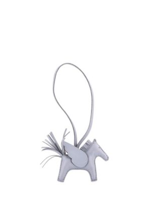 PM Monochrome Pegase Rodeo Bag Charm Leather