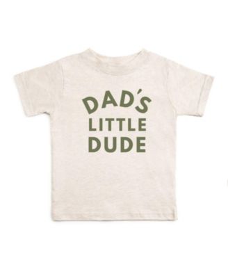 Boys' Dad's Little Dude Short Sleeve T-Shirt - Little Kid