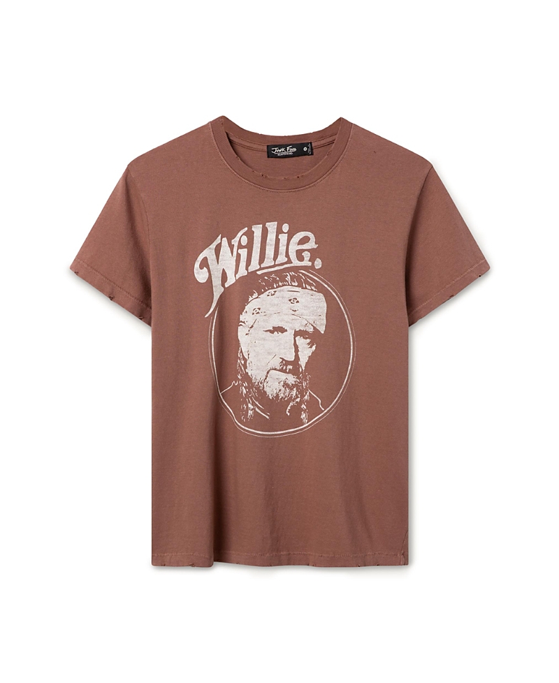Junk Food Clothing Women's Willie Nelson and the Family Vintage Tee
