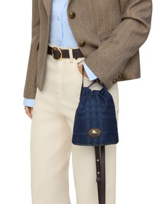 Horseshoe Denim Crossbody Pouch