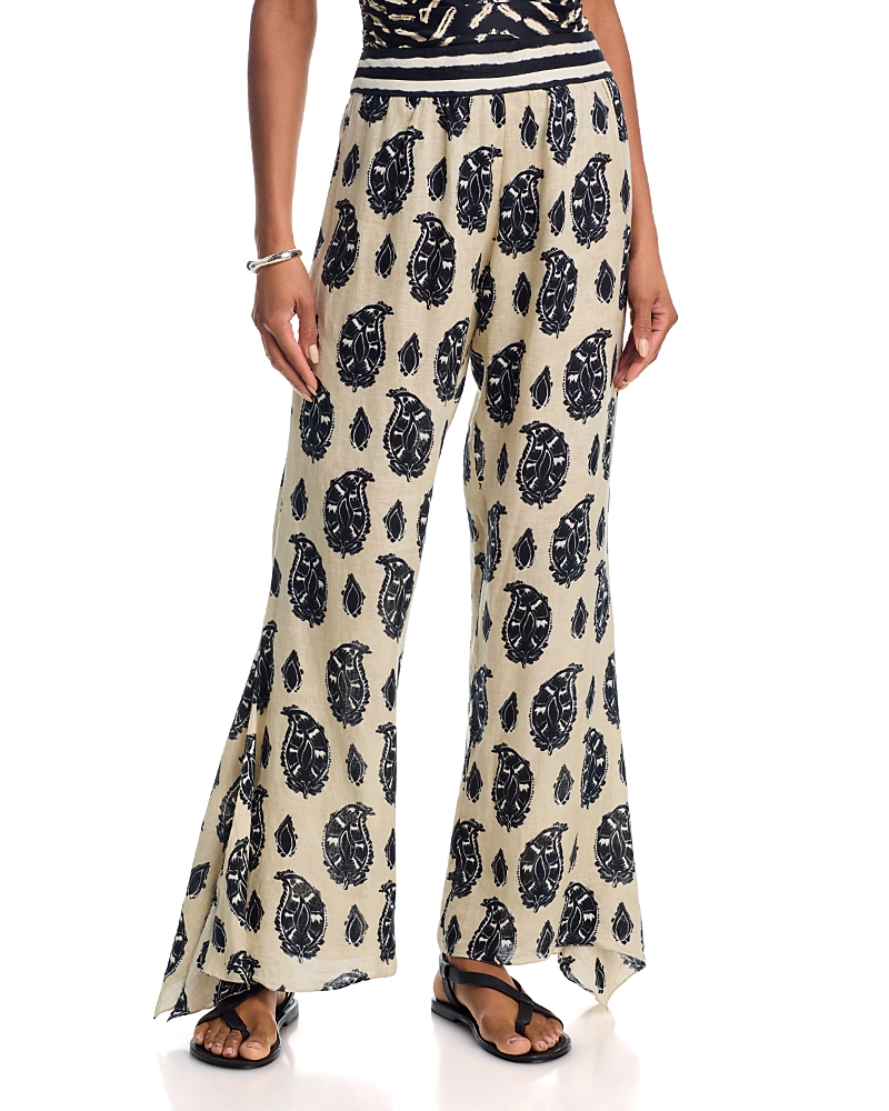 Johanna Ortiz Dramatic Linen Pants