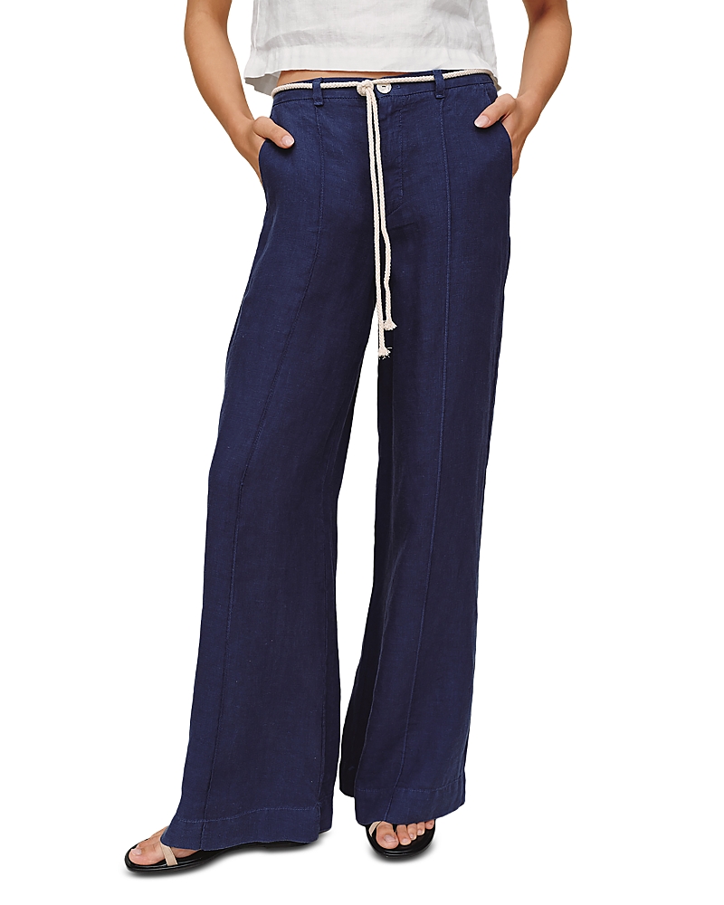 Bella Dahl Clean Waist Pintuck Wide Leg Pants
