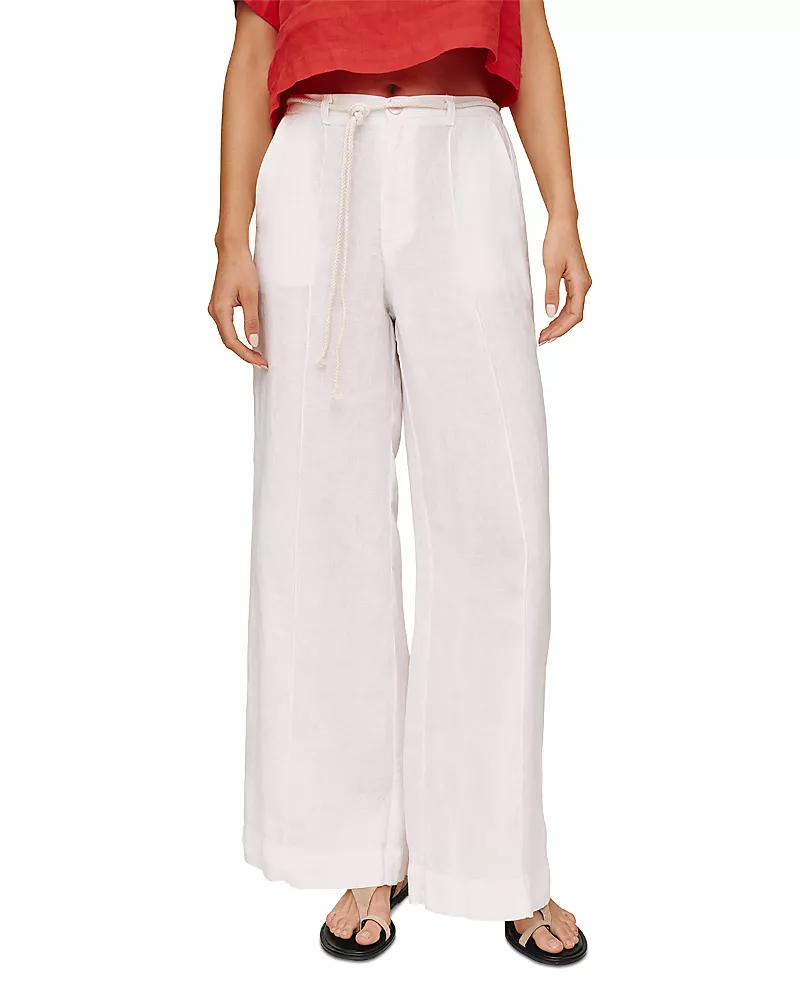 Bella Dahl Clean Waist Pintuck Wide Leg Pants
