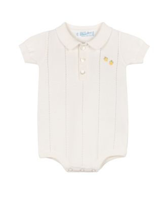Boys' Lemon Knit Romper - Baby