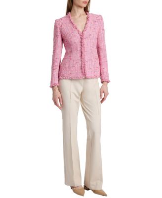  Cynthia Jacket in Luxury Cotton Blend Tweed