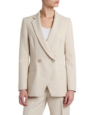  Rowan Double Breasted Blazer in Soft Stretch Crepe