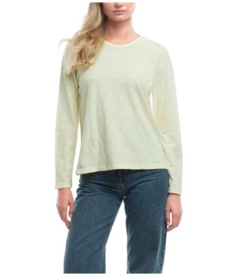 Long Sleeve Baby Fit Shrunken Crew Tee