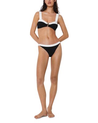 Abby Color Blocked Bikini Bottom