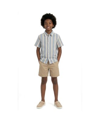 Boys' Short Sleeve Button Down Shirt - Big Kid