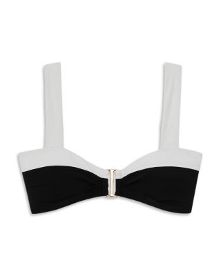 Abby Color Blocked Bikini Top