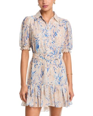 Daisy Swirl Halbini Dress
