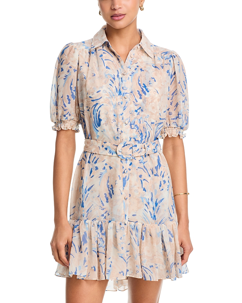 Cinq a Sept Daisy Swirl Halbini Dress