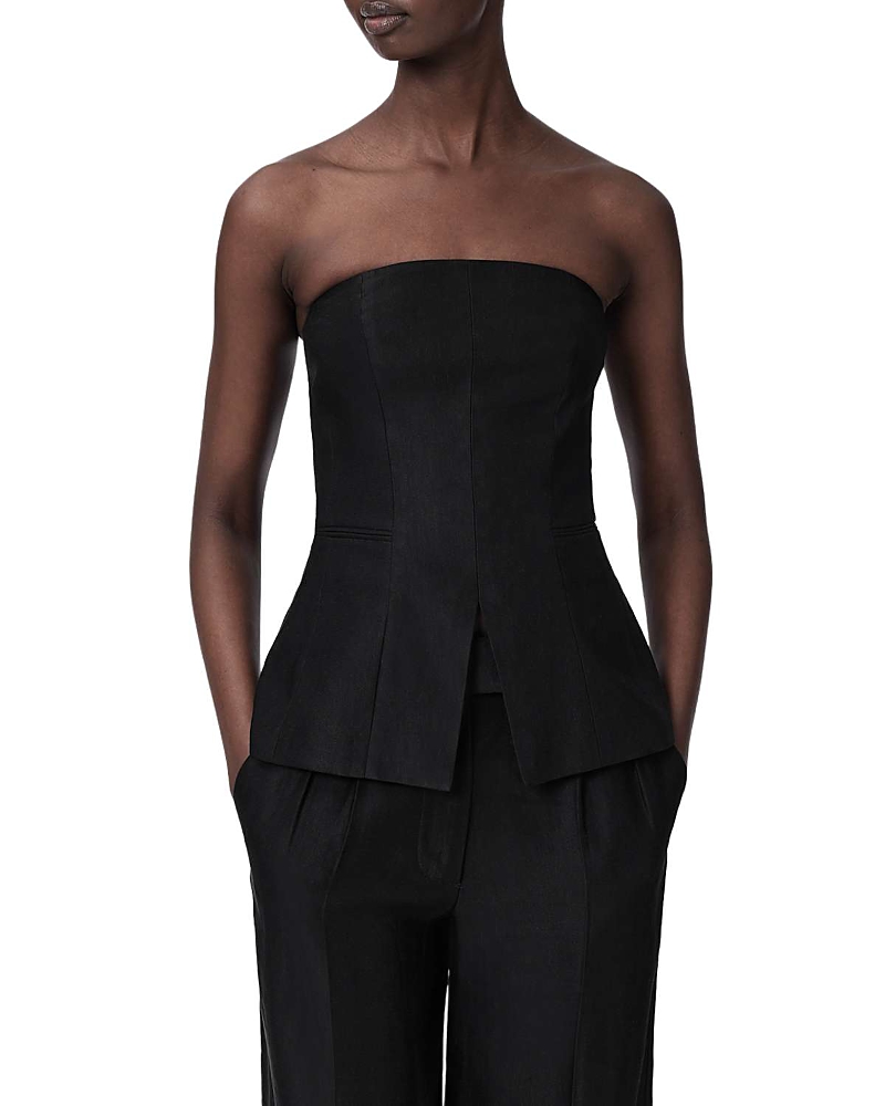 Allsaints Charley Strapless Top