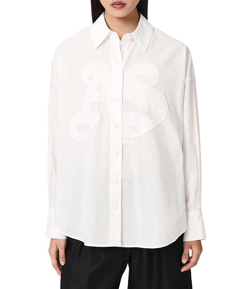 Allsaints Sparrow Embroidered Shirt