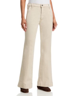The Molly High Rise Trouser Jeans in Stone