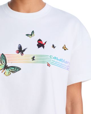 Butterfly Cropped Tee