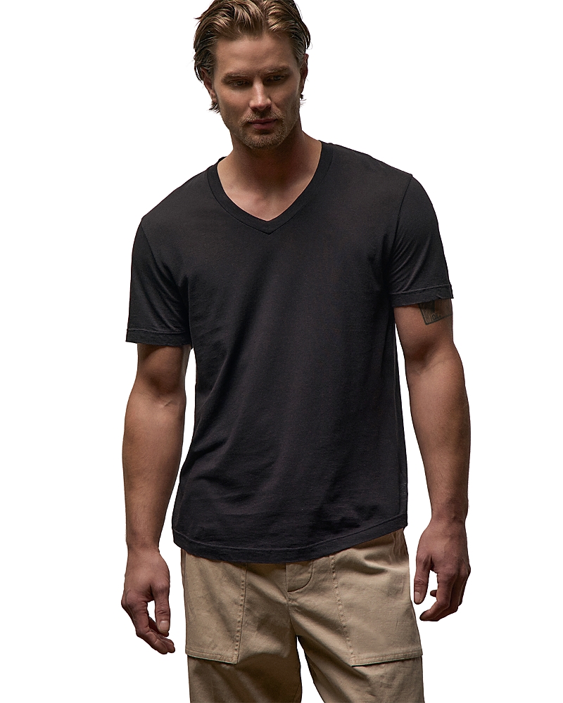 James Perse Clear Jersey V Neck Tee