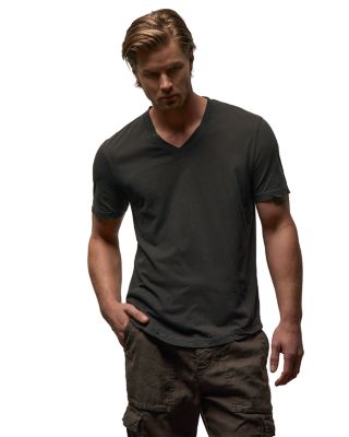 James Perse Clear Jersey V Neck Tee