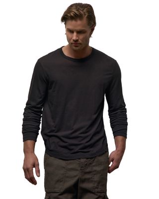 James Perse Shirttail Hem Crew Tee