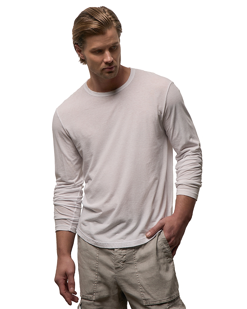 James Perse Shirttail Hem Crew Tee
