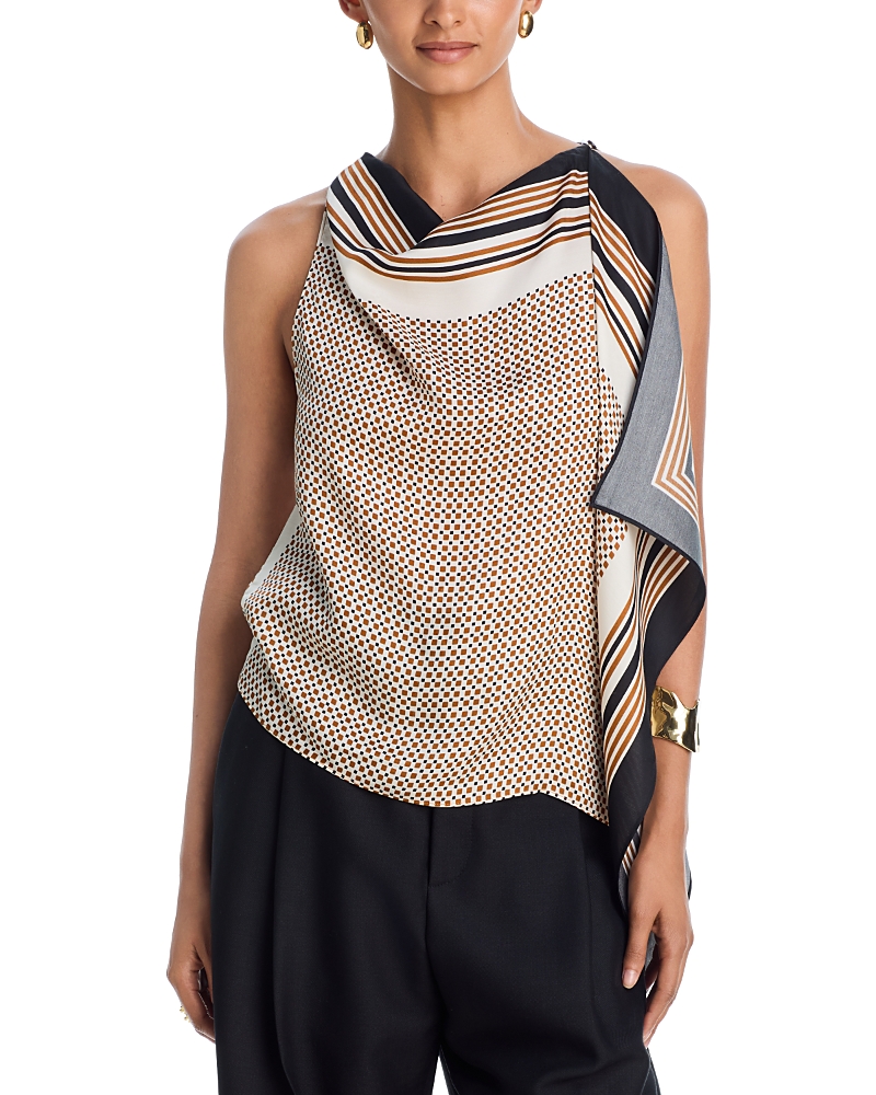 A. l.c. Kit Draped Top